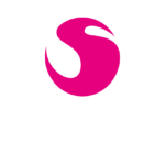Das Logo on weiß und Pink. Das pinke S ist so geschwungen, dass es an die Nase eines Hundes erinnert